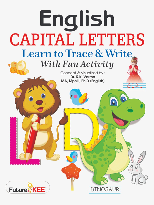 english-capital-letter book