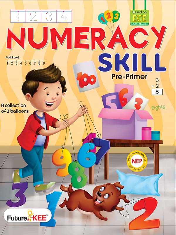 Numeracy - Pre-primer title (LKG) book